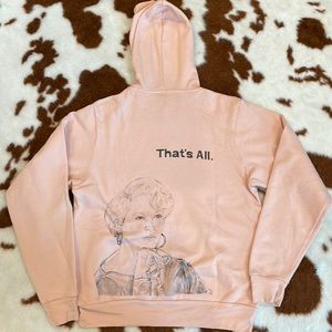 Custom Screen Printed Hoodie Featuring Meryl Streep
